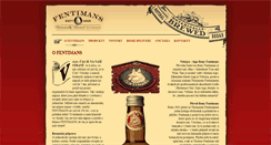 Desktop Screenshot of fentimans.cz